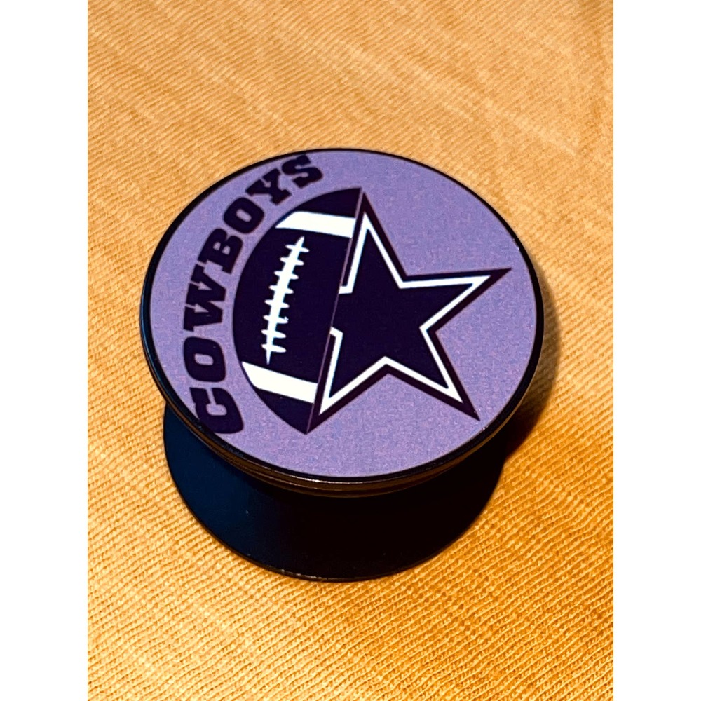 Dallas Cowboys Pop Up Phone Accessory With Super Sticky Glue